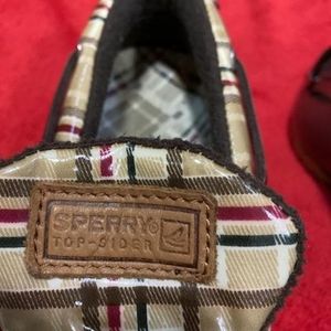 Sperry Topsider duck shoes brown size 7.5